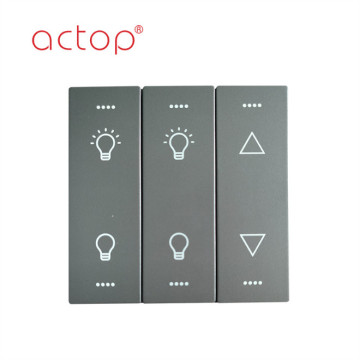 Smart hotel wall switch of the hotel rooms