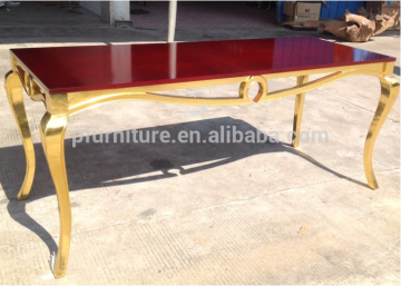 Luxury design home furniture dining table set.