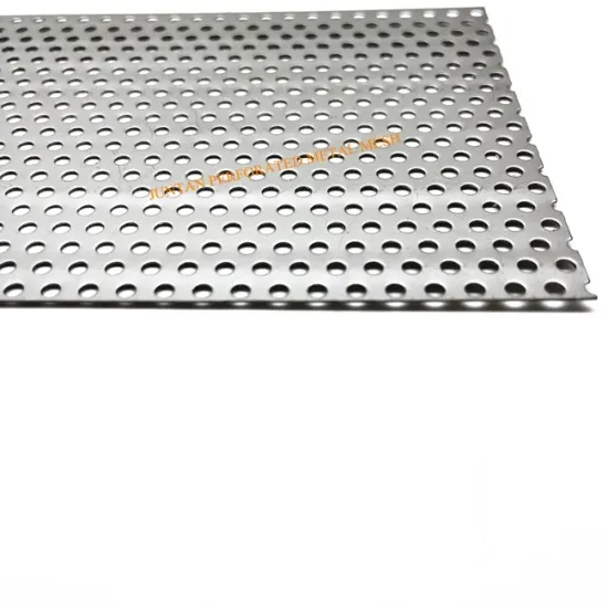 small holes perforated stainless steel mesh