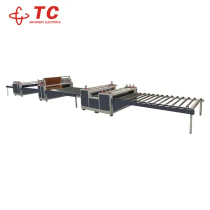 TC Woodworking Machinery: Plastic Cold Glue Press Laminating Machine