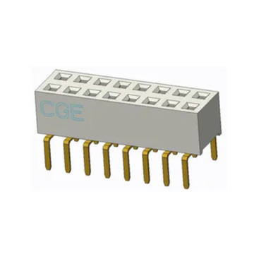 DIP Vertical type Double-row inline centipede pin connector