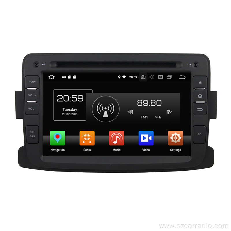 Android Multimedia bilstereo for Duster 2014-2016