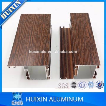 Factory wholesale aluminum alloy profile 4 track sliding window profile in aluminum