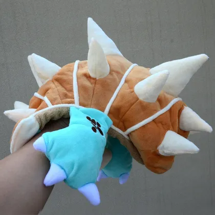 Wholesale Temo Armored Dragon Turtle Hat - Warcraft Tribe Alliance Teemo Cosplay Props Plush Hat Animation Accessories