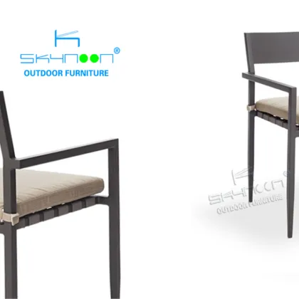 Wholesale Metal Aluminum Balcony Outdoor Garden Chair Sets