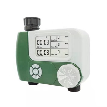 Válvula de controle inteligente digital de 2 outlet para o tempo de água de irrigação inteligente automática em jardins