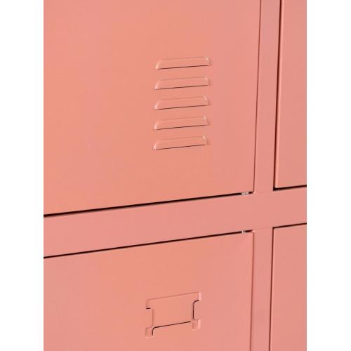 2 Tier Standard Metal Lockers 6 Door