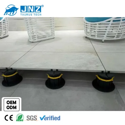 JNZ plastic paver pedestal adjustable floor support flooring accessories