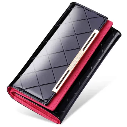 handmade leather clutch purse