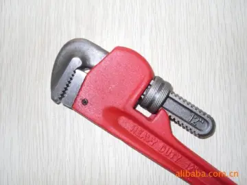 Heavy duty pipe wrench American type