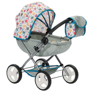 Precioso cochecito de muñecas de juguetes para bebés