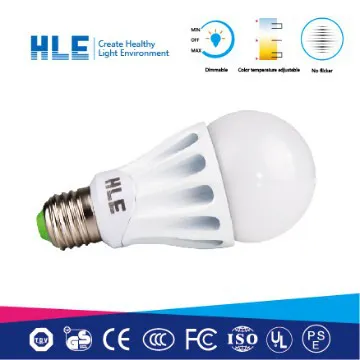 Low power consumption 6w led bulb light 3 years warranty