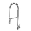 Zinc Spring Loaded Kitchen Sink Mixer Tap Faucets