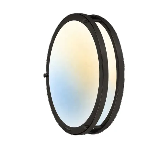 ETL Certified LED Recessed Downlights: 10/12/14/16 Inch Surface-Mounted Double Ring Ceiling Lights