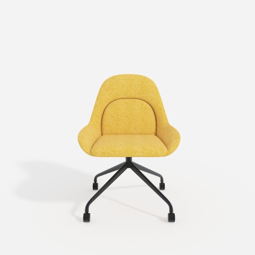 Sillas de la sala de reuniones con ruedas