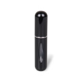 Couleur noire 5 ml 8 ml Aluminium Perfuge vide Rechargeable Bouteilles vides Atomizer