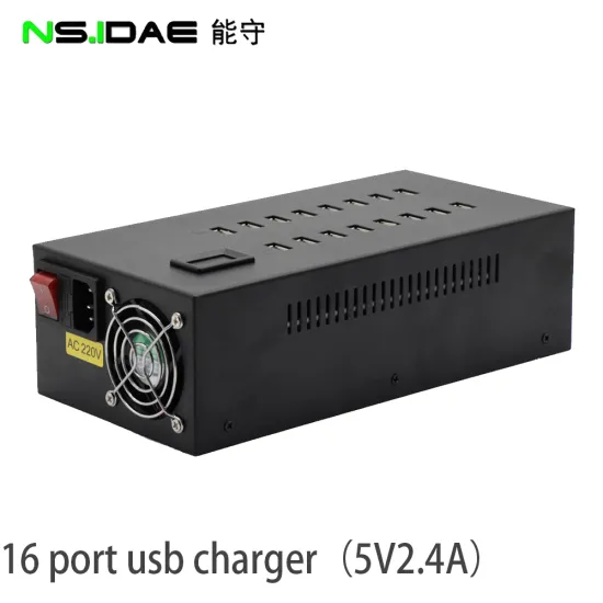 Extended multi-port fast charger 200W
