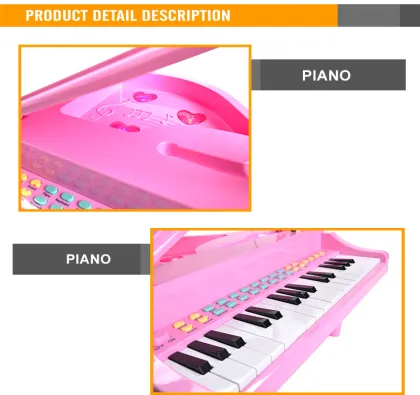 kids playing keyboard piano mini piano toy