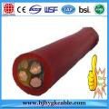 Cable de goma flexible 6kv 3 * 35mm2 + 3 * 16mm2