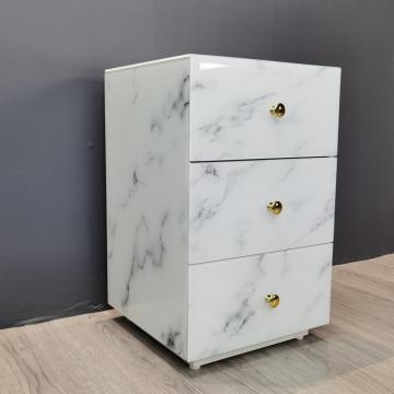 Laci Kabinet 3 Marble Glass 3