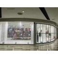 Commercial Transparent Crystal Rolling Shutter Door