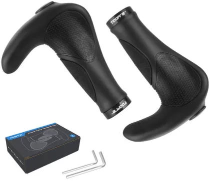 Anti-Slip Folding Mountain Bike Handlegrips - 10063 Bull Horn Grip