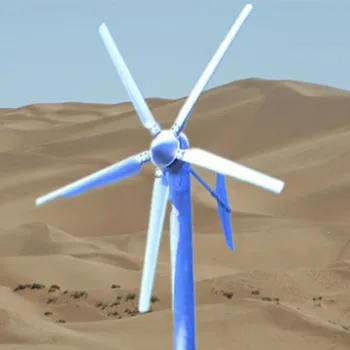 Type of small wind turbine start-up at a wind speed 0.2-0.4m/s (WT-5000)