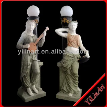 Carved Marble Stone Garden Lighting Lamps YL-R524
