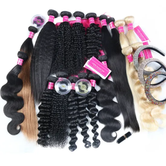 Yeswigs Cheap Wholesale Loose Deep Wave Raw Indian Cutical Aligned Virgin Human Hair Bundle Extension Natural Human Hair Bundle