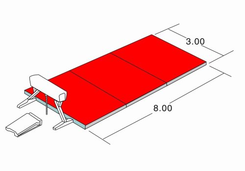 Gymnastic Mat for Vault (TSOTCTMZYD-A)
