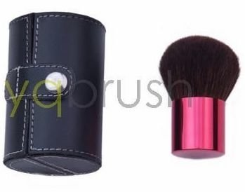 Goat hair kabuki brush,travel size,easy to take