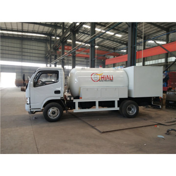 Camions de remplissage de gaz LPG 4000L Dongfeng