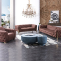 Sofas seccionales de lujo de Chesterfield