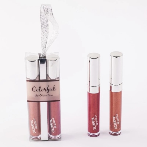 Set di lucidalabbra opaco per rossetto liquido per trucco 2 pezzi / set