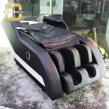 Black Electric Massage Shampoo Bed with Water Circulation for Salon Head Treatment
