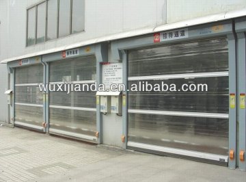 full transparent high speed plastic roller shutter