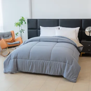 Premium Quilted Comforter with Fluffy Fill
