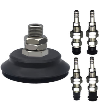 Pneumatic Fittings Small Rubber Lifter Micro Suction Cup with Spring M70