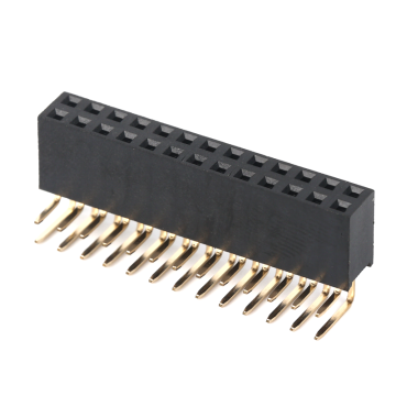 2.54mm double row H8.5 90 degree
