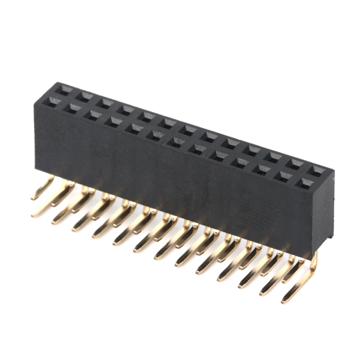 2.54mm double row H8.5 90 degree