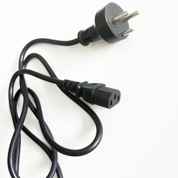 Customized AC Power Cables for Computers - USA, Australia, EU, UK, Denmark (1m, 1.5m, 1.8m) OEM