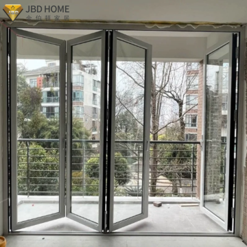 Hurricane Rated Aluminum Folding Door - NOA Certified
