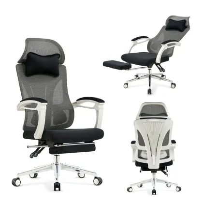 Staff Premium Mesh High Back Office Computer Chair - Adjustable Ergonomic Chair