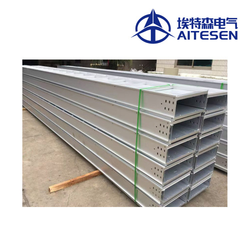 Bandeja portacables tipo canal de aleación de aluminio