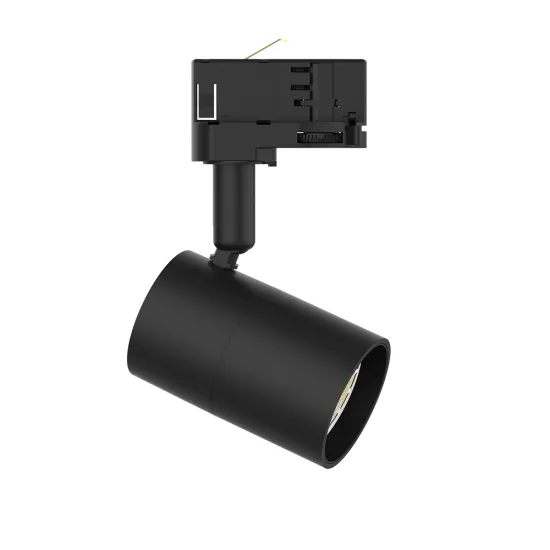 Dimmable LED AR111 GU10 Track Light with Angle Adjustment and Global 3-Phase Industrial/Commercial Adaptor