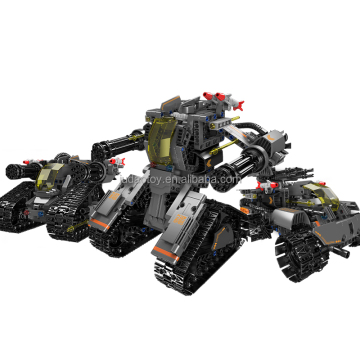Mould King 2.4G 3-in-1 Max Sci-Fi War Robot Control Robot Toy with Smart Programming Function for Boys