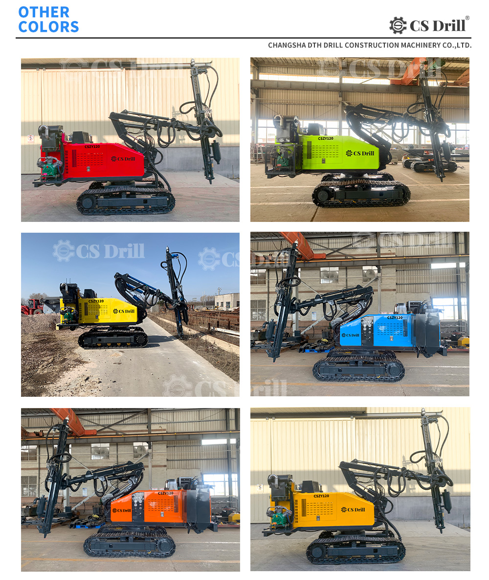 Horizontal Vertical Directional Drilling Rig For Rock Splitting And ...