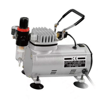 Hot-Selling Portable Piston Oil-Free Nail Air Brush Compressor for Nail Painting and Spray Painting