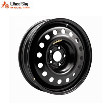 Wheelsky 725501 17 Inch Black Steel Spare Wheel Rim