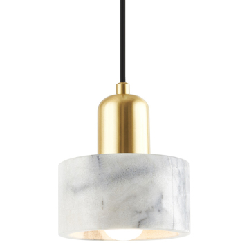 Marble Copper 2m LED 5W Pendant Lamp Chandelier